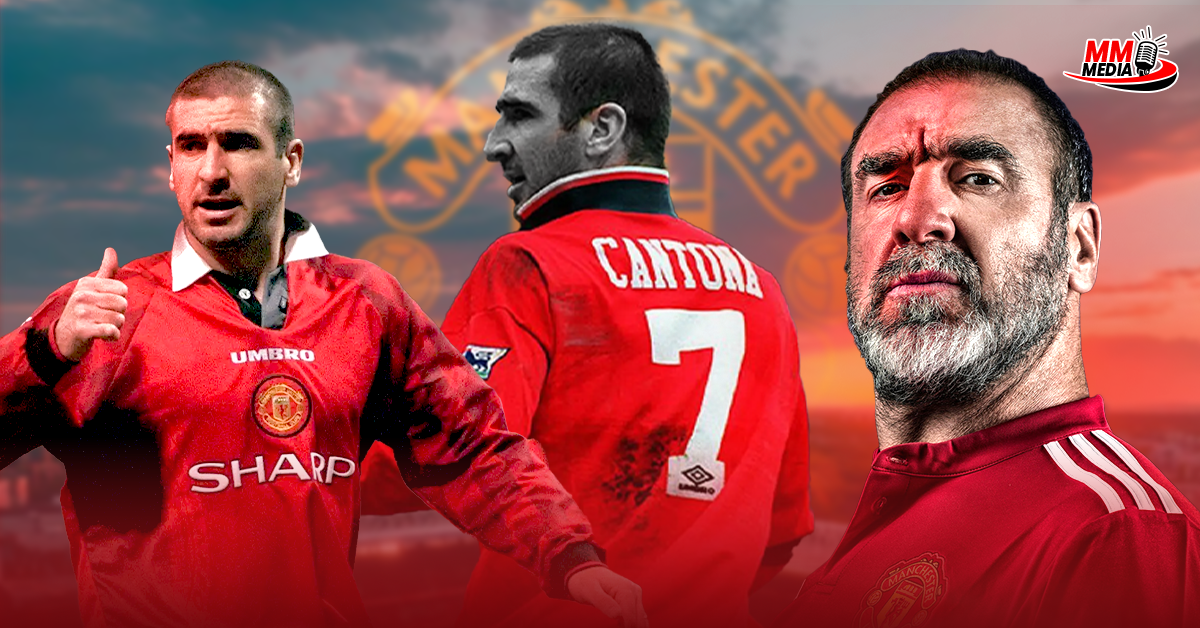 The angry and stubborn Cantona, the legendary number 7 of United