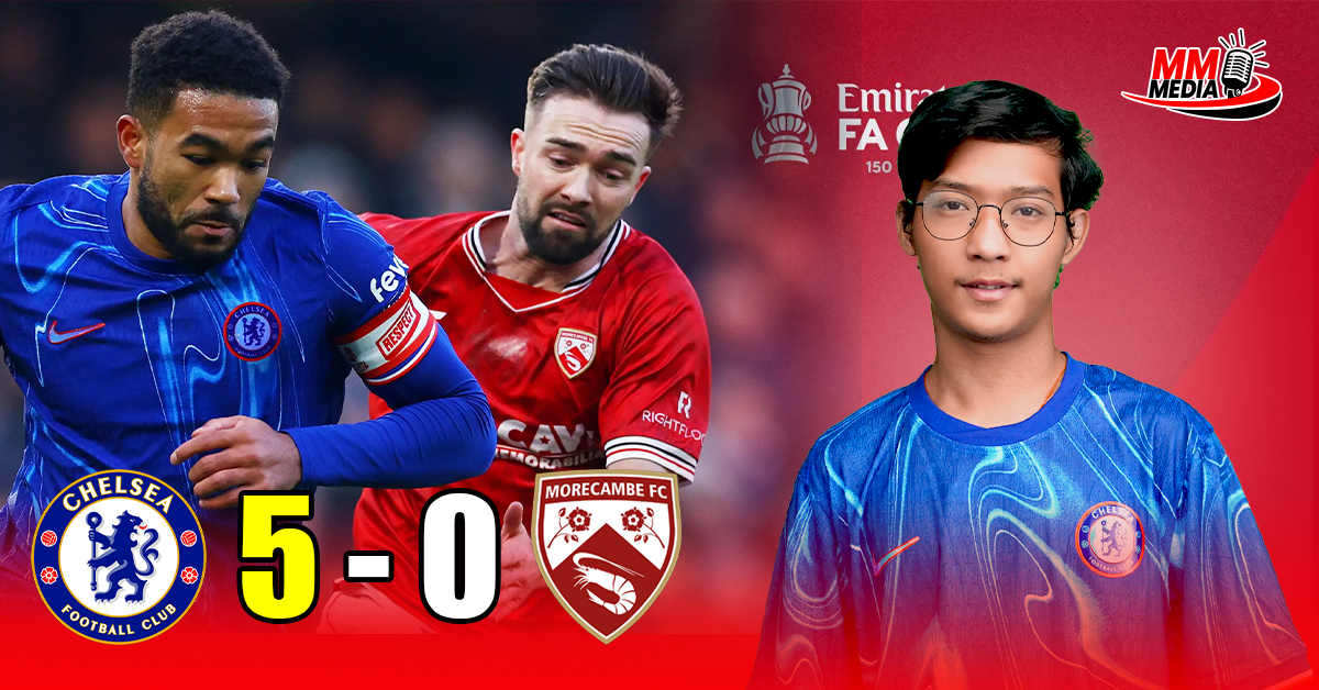 Chelsea beat Manchester United 5-0 at home in the 𝐅𝐀 𝐂𝐮𝐩 match🔵❣️