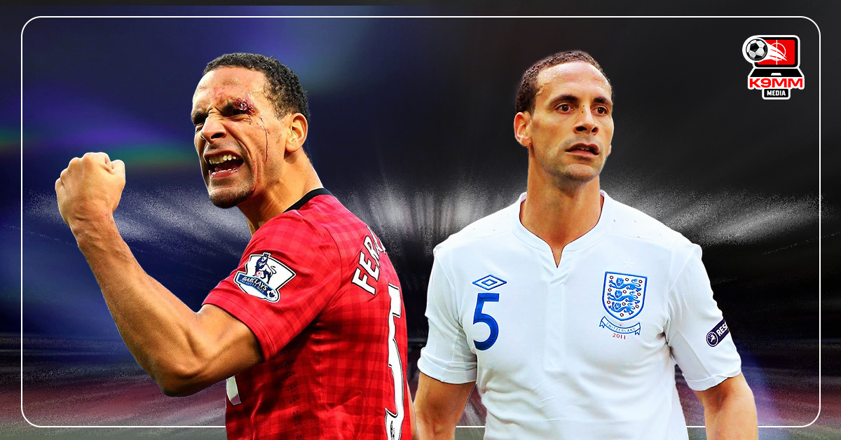 Rio Ferdinand, the legendary defender who made a name for himself in football history